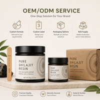 Pommade OEM ODM 50g, complément naturel multi-minéraux, résine de Shilajit pure de l'Himalaya pour le système immunitaire et l'énergie des adultes
