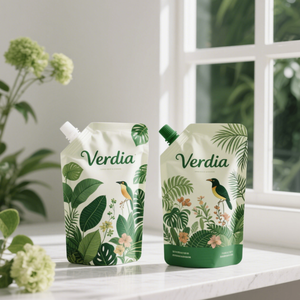 บรรจุภัณฑ์ซองโดយแพ็คแบบพิมพ์ลายเองสำหรับอาหารเหลว น้ำผลไม้ ซอสผลไม้ น้ำสลัด พร้อมจุก - Product Image 2