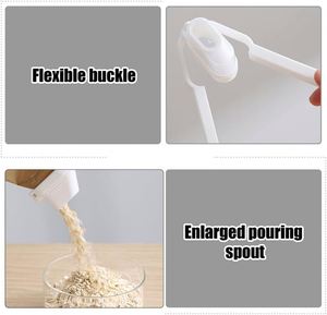 Kitchen Household Tool Closure Keeping Sealer Clamp Plastic Bread Snack Sealing Clip Seal Pour Food Storage Bags Clips - Product Image 2