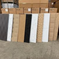 Faux Culture Panneaux muraux extérieurs Revêtement 3D Polyuréthane Pierre artificielle Brique PU Stone
