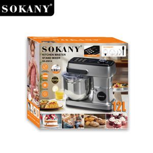 Mélangeur de cuisine en acier inoxydable 12L crochet à pâte électrique oeuf de <span class=keywords><strong>chef</strong></span> de ménage pour support de cuisson/robot culinaire de table - Product Image 5