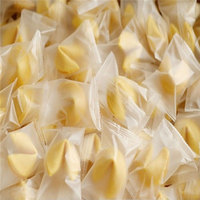 Biscuits pour fortune, pièces personnalisées, vente en gros de différentes formes et différentes parfums