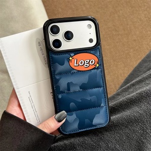 Coque de téléphone <span class=keywords><strong>portable</strong></span> de luxe en gros, nouveau design créatif, style North Face, pour iPhone 17 16 15, Housse de téléphone motif vêtements d'hiver 13 14 Pro Max - Product Image 5