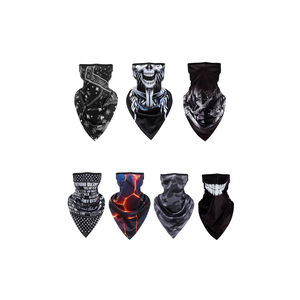 Cache-visage léger d'été en soie glacée rafraîchissante, masque solaire et cache-cou pour moto et sports de plein air - Product Image 2