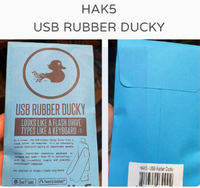Nouveau module de développement HAK5 USB Rubber Ducky original, outil de programmation avec bouton de commande