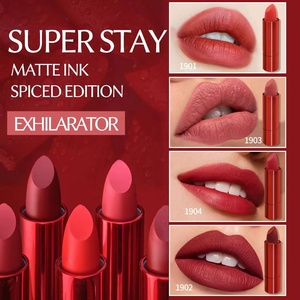 wholesale Luxurious Custom Logo <strong>Lipstick</strong> <strong>Organic</strong> Cruelty Free Waterproof 5 Colors Vegan Matte Liquid <strong>Lipstick</strong> - Product Image 4