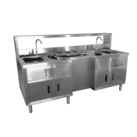 Comptoir de Bar à Cocktail en acier inoxydable, Table de Bar sur mesure