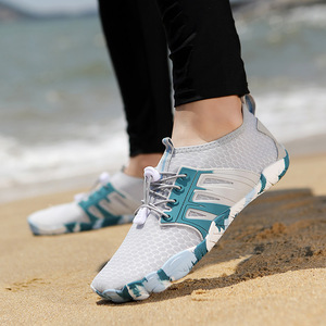 Zapatos de Agua con Parte Superior de Malla, Suela de Goma Antideslizante, Unisex, para Playa, Verano, Uso en Exteriores, Punta Cerrada, Entresuela de EVA - Product Image 1