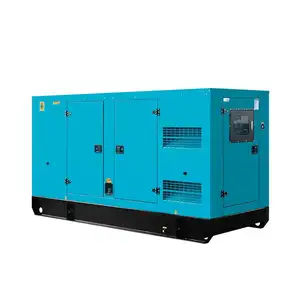 Supply silent type 108kw diesel generator 135KVA diesel generator powered by 6BTAA5.9-G2 engine