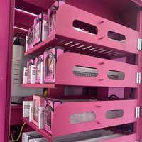 Distributeur automatique d'imprimantes à ongles IA en libre-service, type vertical, conforme ADA, écran tactile, Wi-Fi, accepte plusieurs modes de paiement