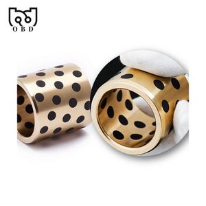 Самосмазывающийся безмасляный станок с ЧПУ фланцевый рукав бронзовая графитовая Втулка сталь для строительного литья медная втулка - Product Image 5