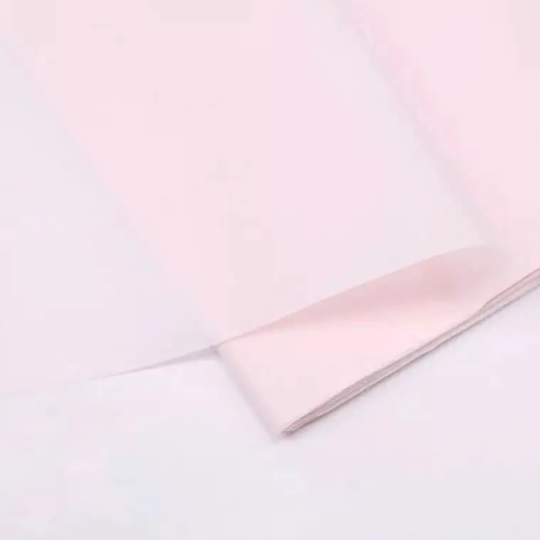 고품질 주문 로고 포장을 위한 백색 실크 티슈 페이퍼 17gsm 로고는 주문 포장지 인쇄했습니다