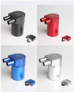 Réservoir d'huile à baffle en aluminium billet, séparateur d'huile en circuit fermé, pot de recyclage d'huile usagée pour BMW N54 335i 535i E90 E91 E92 E93 E6 - Product Image 6