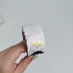 Autocollant personnalisé de haute qualité, imprimé, promotionnel, avec logo, autocollant adhésif, étiquette privée, papier blanc, impression d'entreprise - Product Image 3