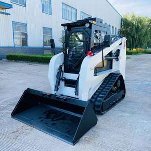 Nouveau modèle de <span class=keywords><strong>mini</strong></span> chargeuse sur pneus 4x4 avec pelle frontale et rétrocaveuse petit tracteur grappin <span class=keywords><strong>mini</strong></span> chargeuse compacte bon marché - Product Image 1