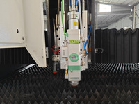 Machine de découpe laser hybride CO2 et fibre LM-1325-CF à bas prix | Double tête haute précision pour le bois et le métal