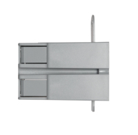 Boîte de jonction électrique en PVC à un seul compartiment homologuée ETL avec support, nouvelle boîte de sortie, boîte de commutation, support de boîte, boîte pratique de 20 Cu