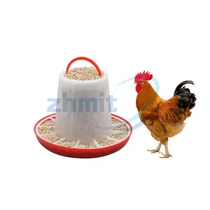 Zhmit Ganado Fabricantes Equipo de alimentación avícola Comederos para pollos Comederos de plástico