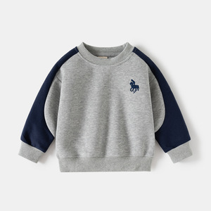 Collection Automne 2025 Nouveaux Vêtements Décontractés Coréens pour Enfants Sweatshirts à Manches Longues pour Garçons Vente en Gros Vêtements pour Bébés - Product Image 2