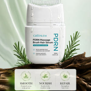 Fabricant en gros de marques privées OEM ODM – Brosse de massage PDRN, sérum capillaire au romarin, caféine, huile d'arbre à thé, menthol – Contrôle du sébum - Product Image 4