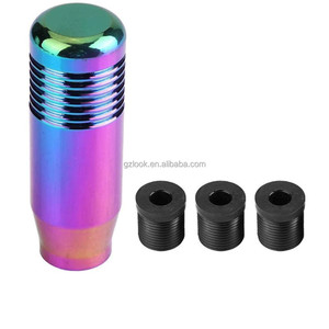 Pommeau de levier de vitesse manuel de voiture 8.5cm/3.3in levier de vitesse en alliage d'aluminium coloré poignée élégante tête de manette de vitesse - Product Image 3