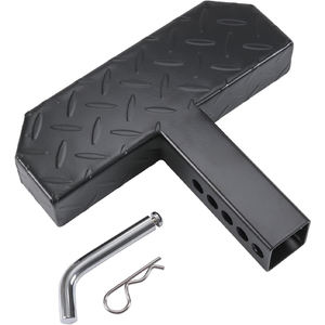 AMBITION Marchepied de remorquage antidérapant et antirouille, protection de pare-chocs pour récepteur de 2 pouces, longueur 11,8 pouces, capacité 500 LBS, pour attelage de <span class=keywords><strong>remorque</strong></span> et accessoires - Product Image 1