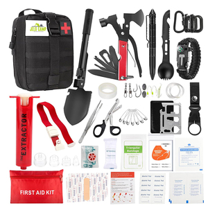 Kit de Morsure de <span class=keywords><strong>Serpent</strong></span> en Plein Air, Extracteur de Venin, Pompe d'Aspiration, Fournitures d'Urgence, Randonnée, Camping, Kit de Survie, 68 Pièces - Product Image 1