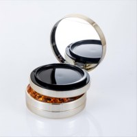 Boîte à coussin d'air portable vide pour maquillage, conteneur de poudre, étui DIY pour fond de teint, boîte à crème cosmétique BB CC, couleur nude