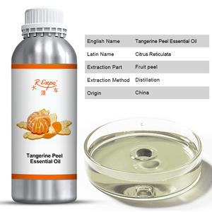 Aceite Esencial de Cáscara de Mandarina, Aceite Absoluto de Citrus Reticulata, Aceite Natural Puro y Dulce para Masajes, Revitalizador e Iluminador de la Piel - Product Image 2
