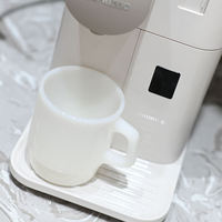 Nouveauté : Tasses à café en verre borosilicate colorées de 250 ml avec poignée, pour sublimation, pour café, eau, lait, jus, thé