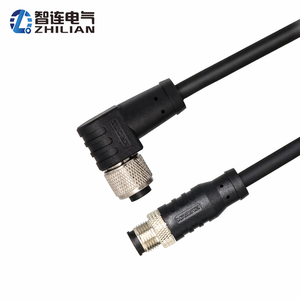 <span class=keywords><strong>Cable</strong></span> de Extensión Moldeado M12 Macho a Hembra o Hembra a Hembra de 2, 3, 4, 5, <span class=keywords><strong>6</strong></span>, 8, 12 Pines, Conector M12 IP67 - Product Image 3
