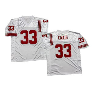 Maglia da Rugby Vintage da Uomo con Cuciture Stile Retrò Steve Young Joe Montana Deion Sanders Ricky Watters Roger Craig Ronnie Lott Taglie S - 3XL - Product Image 3