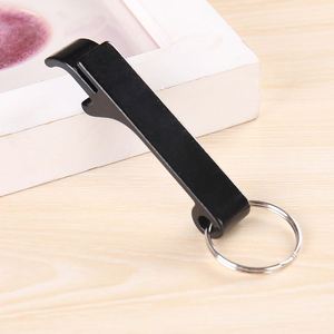 Décapsuleur portable en alliage de zinc QM multicolores, porte-clés, logo personnalisé gravé au laser, cadeau promotionnel d'entreprise - Product Image 3