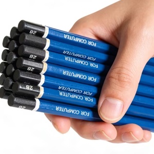 Venta al por Mayor de Lápices Azules HB 2B Personalizados para Niños, con Punta Negra, para Estudiantes, Precio Económico, Gran Venta para el Regreso a Clases - Product Image 6