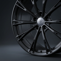 Rines Deportivos de Aleación Forjada Jazz Fit para Swift Polo Vios JDM 4x100 de 15 Pulgadas 7J, Acabado Negro, Nuevos, Repuesto para Autos de Pasajeros