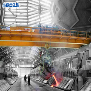 5ton 10ton 20ton 50ton Lò luyện kim Nhà cung cấp qdy đúc đôi dầm đúc trên không cần cẩu cho nhà máy thép - Product Image 1