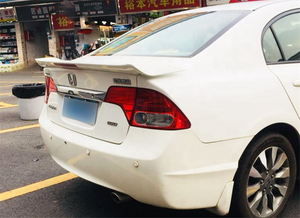 สปอยเลอร์หลังสำหรับ Honda <span class=keywords><strong>Civic</strong></span> ปี <span class=keywords><strong>2006</strong></span>-2011 <span class=keywords><strong>Civic</strong></span> รุ่นที่ 8 ซีดาน 4 ประตู สไตล์ SI ปีกหลังติดฝากระโปรงท้าย - Product Image 3