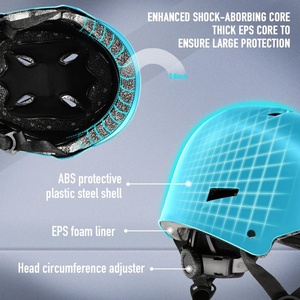 Cascos <span class=keywords><strong>de</strong></span> Protección a Prueba <span class=keywords><strong>de</strong></span> Golpes para Ciclismo, Patinaje sobre Ruedas y Bicicleta <span class=keywords><strong>de</strong></span> <span class=keywords><strong>Montaña</strong></span>, para Principiantes, Unisex, para Deportes al Aire Libre - Product Image 4