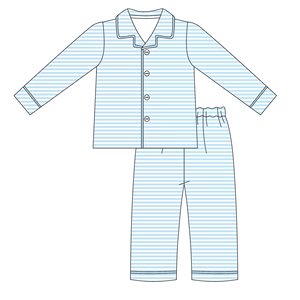 Vente en gros Pyjamas de Noël d'hiver et d'automne pour enfants Nouveaux styles Pyjamas en coton pour enfants, garçons et filles - Product Image 4