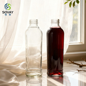 Offre Spéciale – Bouteille en Verre Transparent Personnalisée 500ml 700ml pour Boissons Gazeuses, Eau Minérale, Jus, Whisky et Rhum - Product Image 2