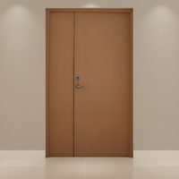 Portes coupe-feu en bois certifiées UL sur mesure, portes à battants simples ou doubles ou portes assemblées, portes coupe-feu pour hôtels et appartements