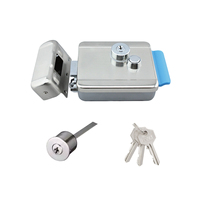 Cerradura Eléctrica de Doble Cilindro de Acero Inoxidable Vians de 12V