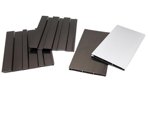 Custom Black Metal Building Materials Anodized Extruded Industrial Profile Aluminum Gusset <b>Plate</b> - Product Image 1