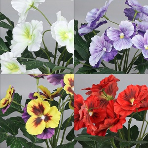 Vente en gros 2025 Nouveaux pots de fleurs artificielles <span class=keywords><strong>iris</strong></span> pour extérieur, fausse verdure, décoration intérieure, aménagement paysager de jardin, salon, mariage, résistant aux UV - Product Image 6