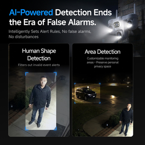 Caméra IP de surveillance WiFi Vstarcam avec zoom, détecteur de <span class=keywords><strong>mouvement</strong></span>, carte SD, dôme PTZ 360°, extérieur, sécurité domestique, objectif quadruple - Product Image 6