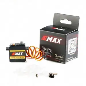 Emax ES09MD 14.8g 듀얼 베어링 금속 기어 디지털 Swash 서보 450 헬리콥터 고품질 서보