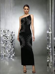 Robe d'Élégante <span class=keywords><strong>et</strong></span> de Demoiselle d'Honneur, Silhouette Fourreau, Style Bandage, pour <span class=keywords><strong>Occasion</strong></span> Spéciale, sur Mesure - Product Image 4