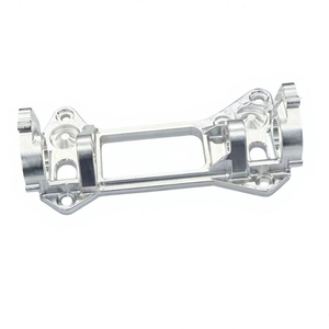 Custom CNC Milling CNC Machining Service ACNC Machined 6061 Aluminum Double Shaft Bearing <b>Bracket</b>, <b>Mirror</b> Polished Anodized Line - Product Image 4