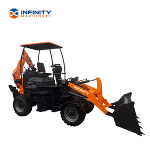 Nueva Retroexcavadora Articulada 4x4 con Ruedas Delanteras y Traseras para Jardín en Venta - Product Image 2