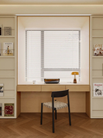 Mur de rangement intégré sur mesure avec bibliothèque dissimulée, système de bureau d'étude moderne personnalisé, solution de mobilier mural complète de qualité ENF